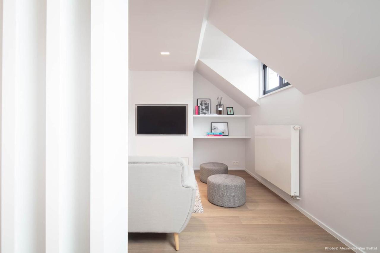 Studios Fully Equipped Near Place Stephanie Bryssel Exteriör bild