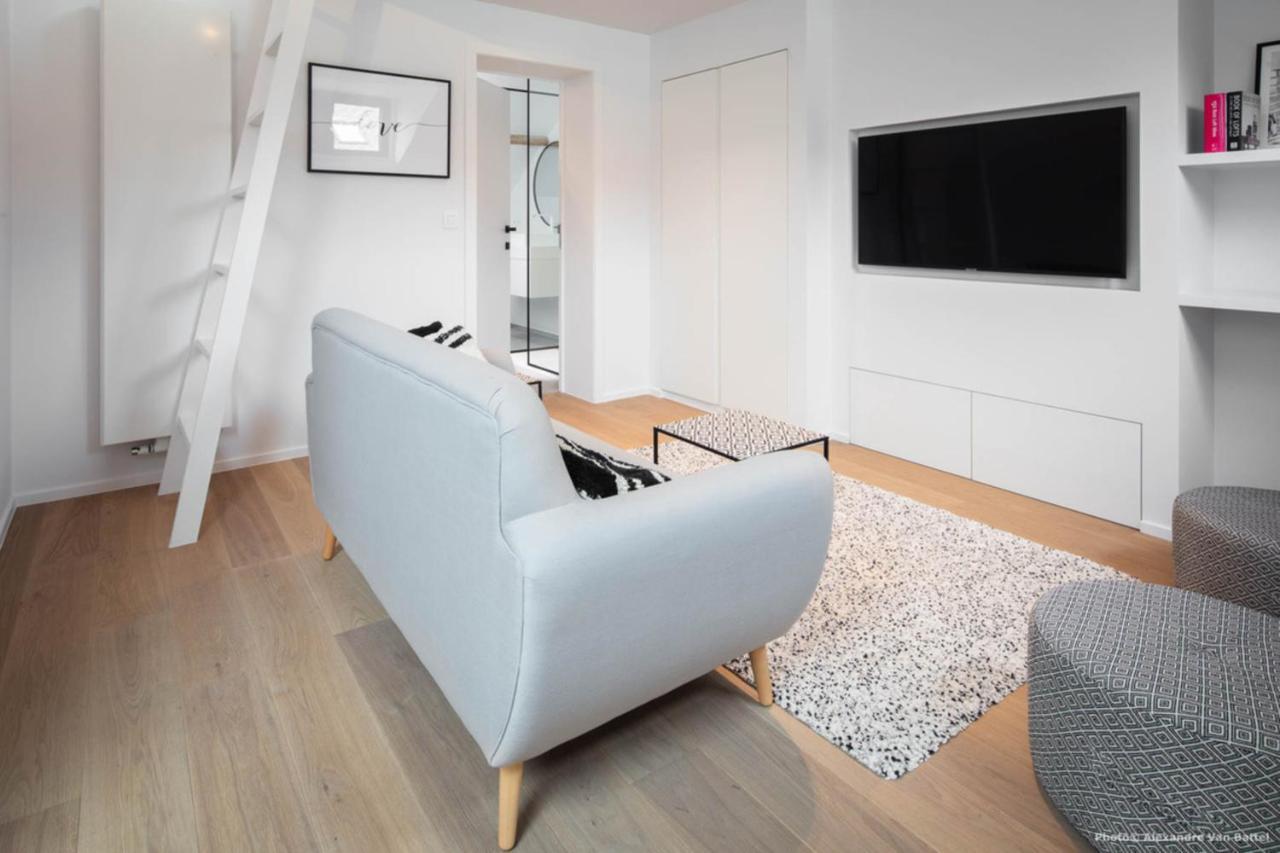 Studios Fully Equipped Near Place Stephanie Bryssel Exteriör bild