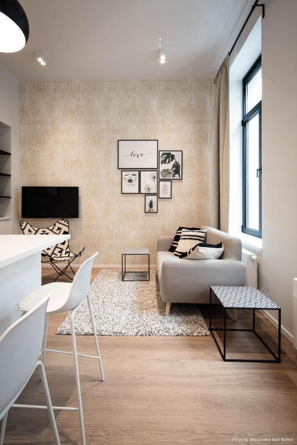 Studios Fully Equipped Near Place Stephanie Bryssel Exteriör bild
