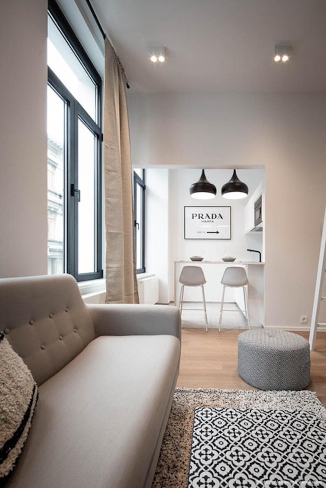 Studios Fully Equipped Near Place Stephanie Bryssel Exteriör bild